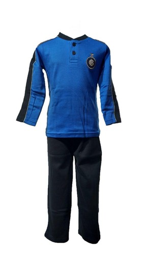Pigiama inter nero azzurro - pigiama,