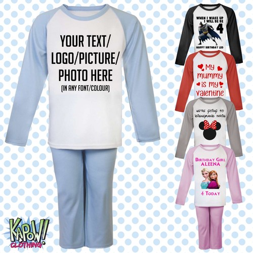 Pigiama bambino personalizzato