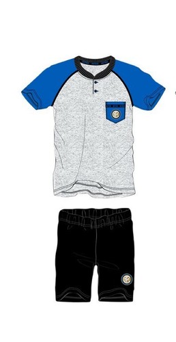 Pigiama inter corto cotone - pigiama,